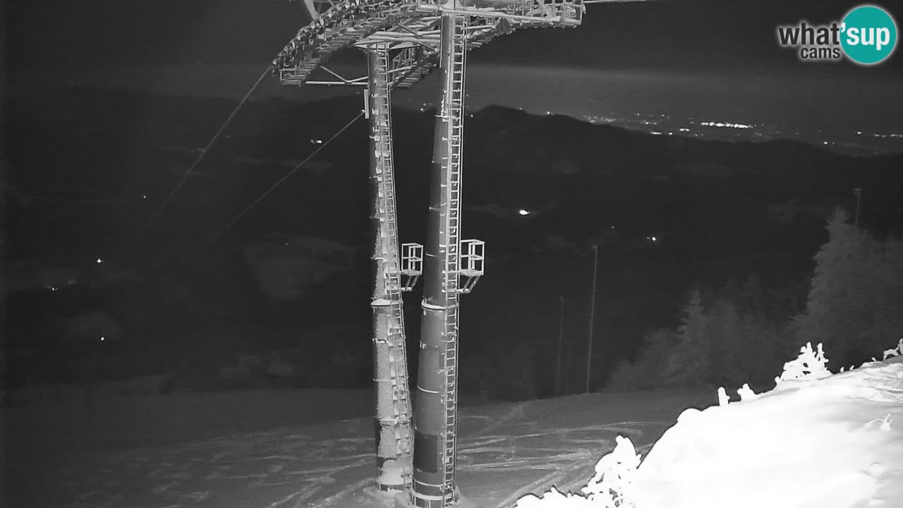 Webcam en direct de la station de ski de Stari Vrh – Slovénie