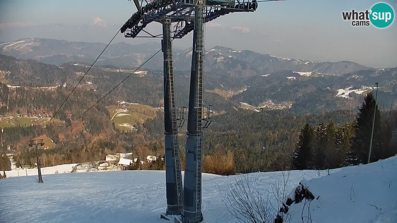 Stazione sciistica di Stari Vrh Webcam in diretta – Slovenia