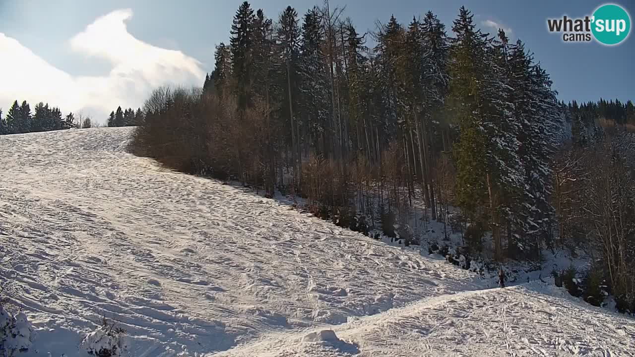 Webcam en direct de la station de ski de Stari Vrh – Slovénie