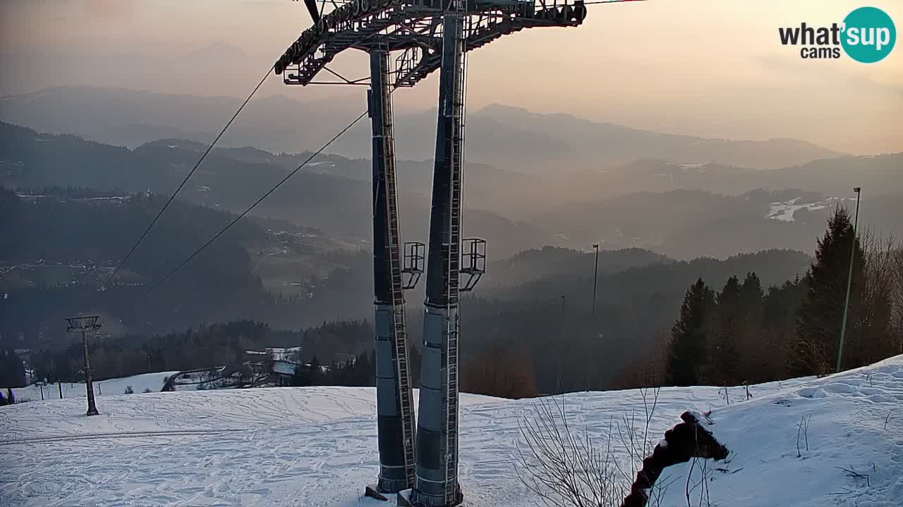 Stari Vrh Ski resort Live webcam – Slovenia