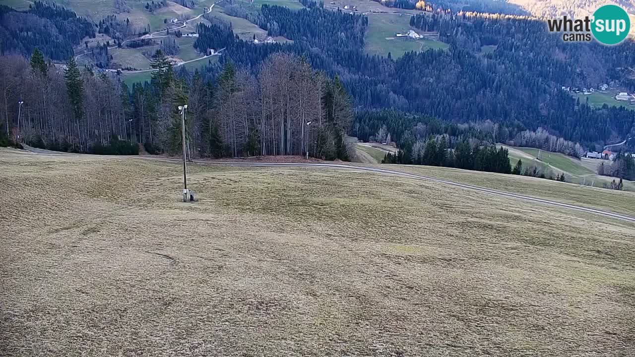 Skijalište Stari Vrh Web kamera uživo – Slovenija