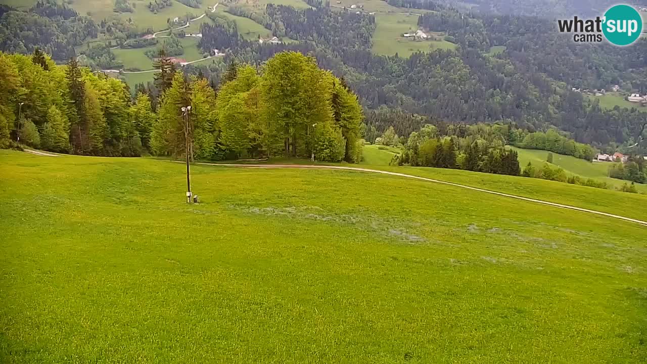Skijalište Stari Vrh Web kamera uživo – Slovenija