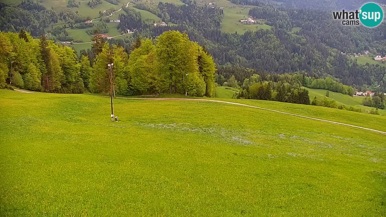 Stazione sciistica di Stari Vrh Webcam in diretta – Slovenia