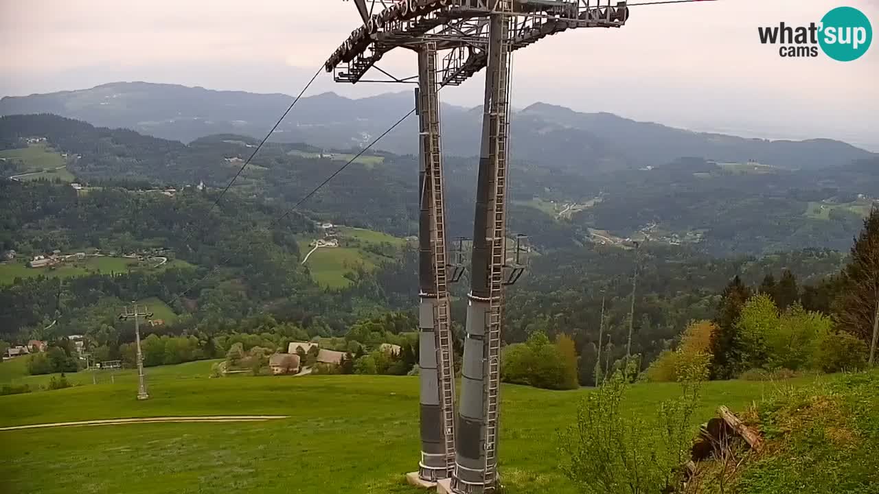 Skijalište Stari Vrh Web kamera uživo – Slovenija