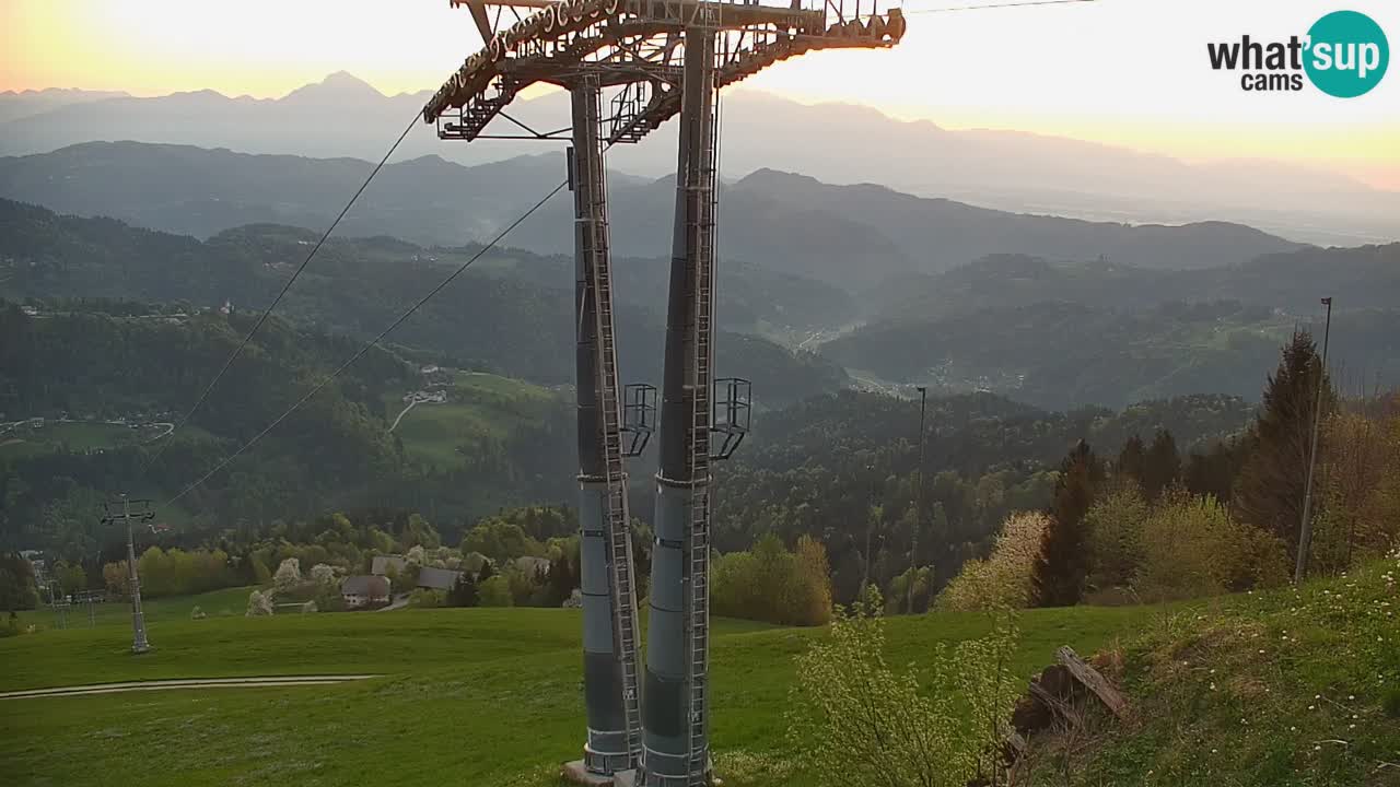 Skijalište Stari Vrh Web kamera uživo – Slovenija