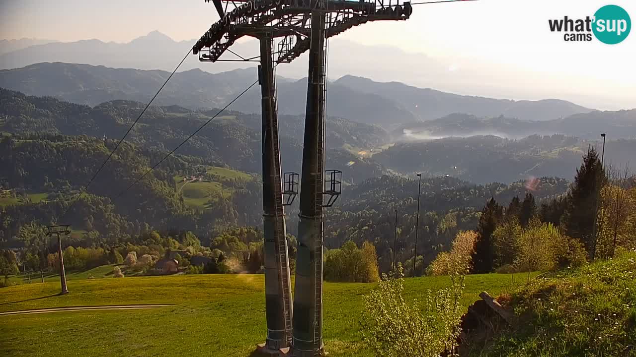 Skijalište Stari Vrh Web kamera uživo – Slovenija
