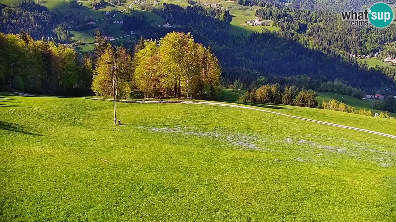 Skijalište Stari Vrh Web kamera uživo – Slovenija