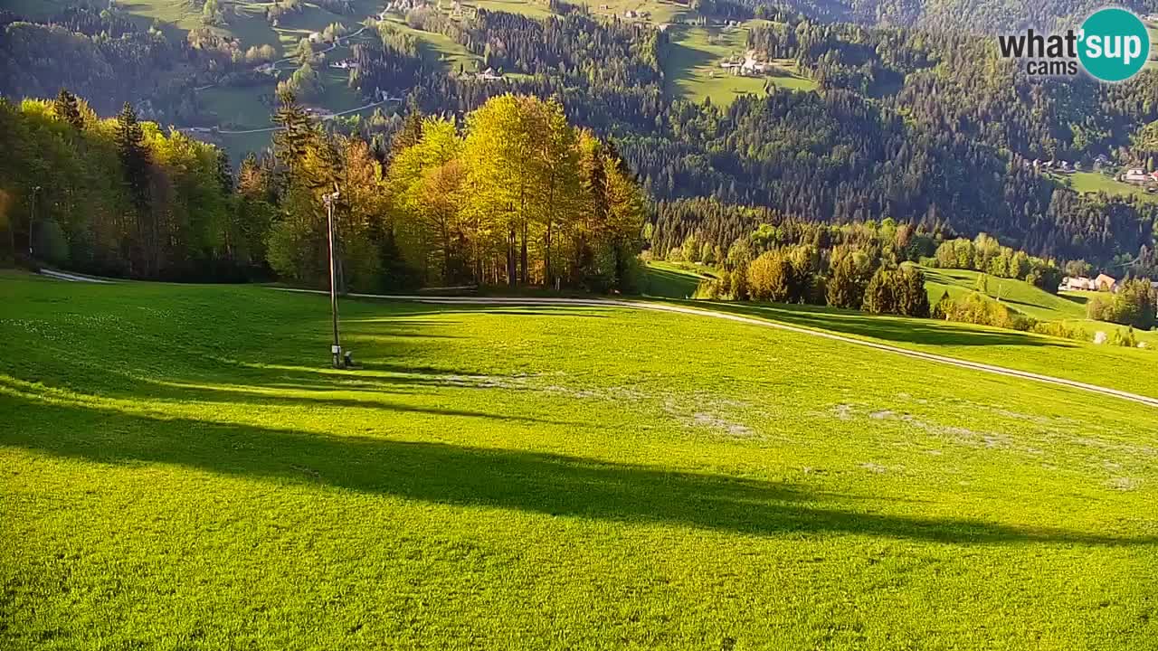 Stazione sciistica di Stari Vrh Webcam in diretta – Slovenia