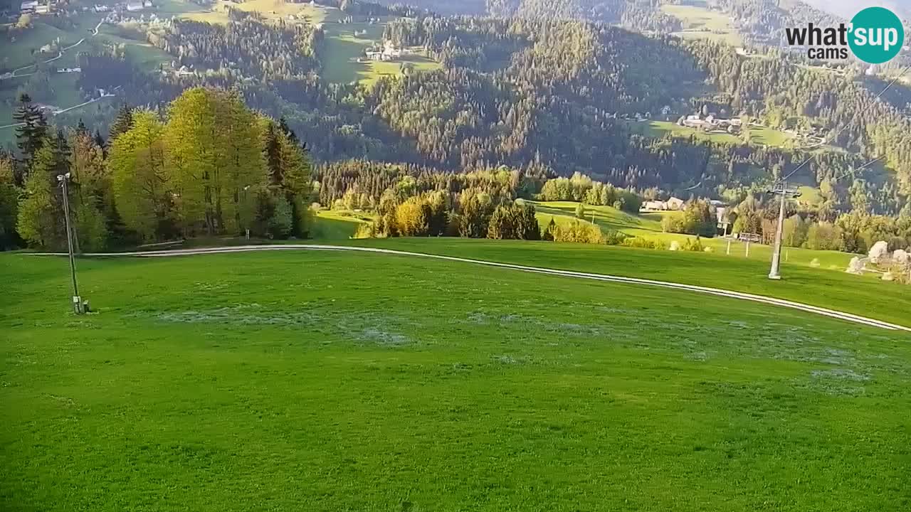 Stazione sciistica di Stari Vrh Webcam in diretta – Slovenia