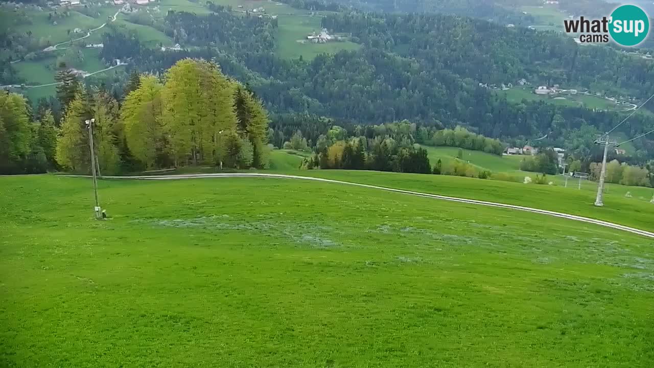Skijalište Stari Vrh Web kamera uživo – Slovenija