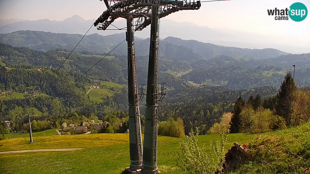 Skijalište Stari Vrh Web kamera uživo – Slovenija