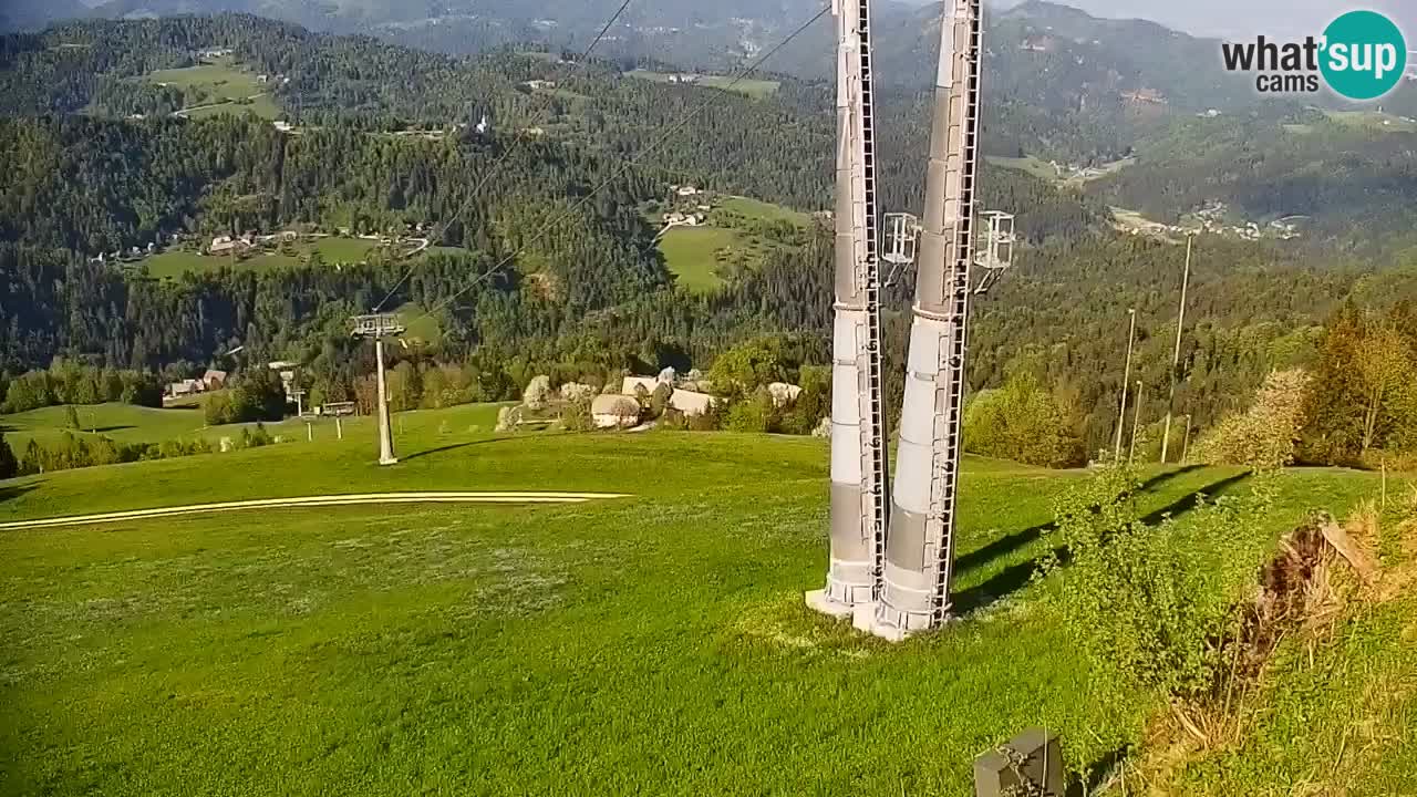 Skijalište Stari Vrh Web kamera uživo – Slovenija