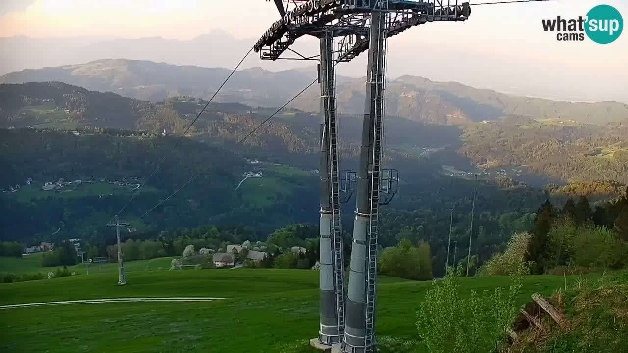 Webcam en direct de la station de ski de Stari Vrh – Slovénie
