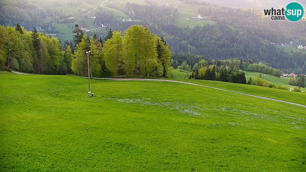 Webcam en direct de la station de ski de Stari Vrh – Slovénie