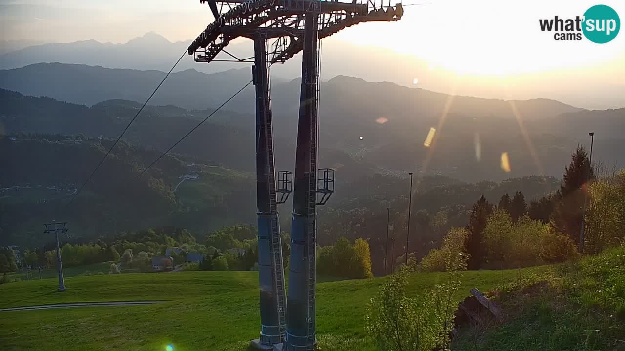 Skijalište Stari Vrh Web kamera uživo – Slovenija