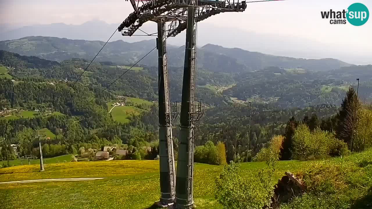Stazione sciistica di Stari Vrh Webcam in diretta – Slovenia