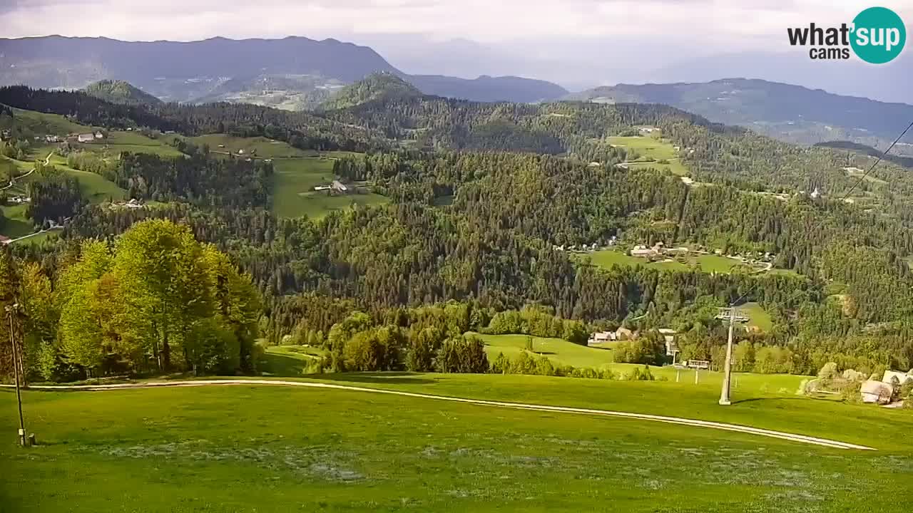 Stazione sciistica di Stari Vrh Webcam in diretta – Slovenia