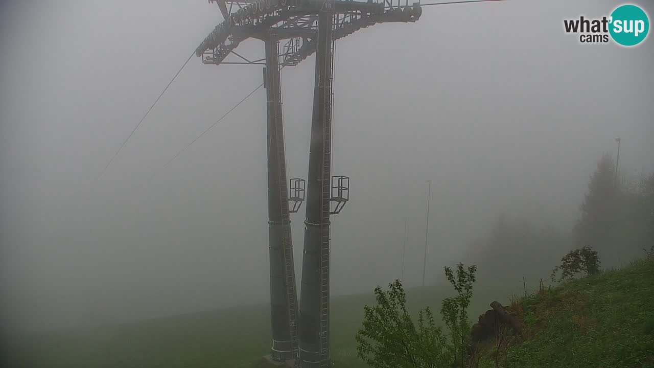 Stazione sciistica di Stari Vrh Webcam in diretta – Slovenia