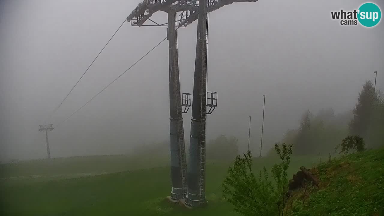 Webcam en direct de la station de ski de Stari Vrh – Slovénie