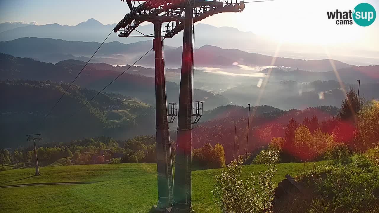 Webcam en direct de la station de ski de Stari Vrh – Slovénie