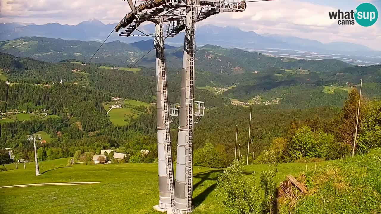Skijalište Stari Vrh Web kamera uživo – Slovenija