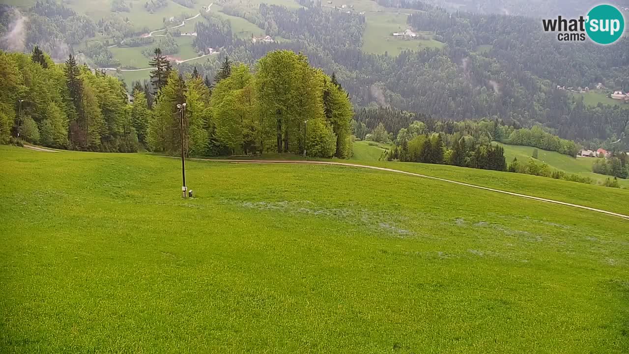 Stazione sciistica di Stari Vrh Webcam in diretta – Slovenia