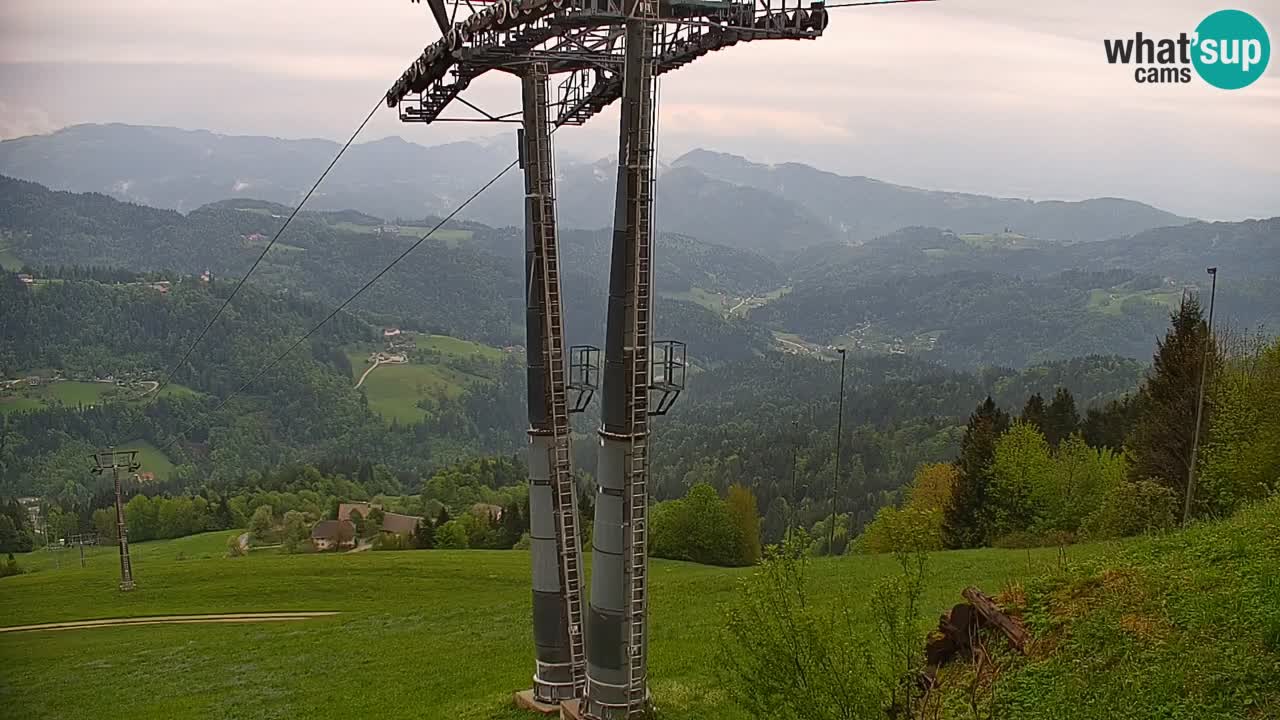 Stazione sciistica di Stari Vrh Webcam in diretta – Slovenia