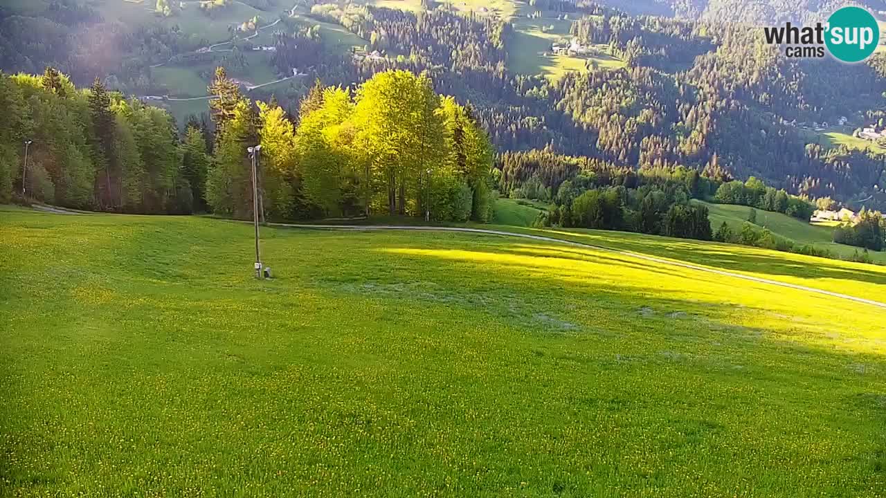 Skijalište Stari Vrh Web kamera uživo – Slovenija