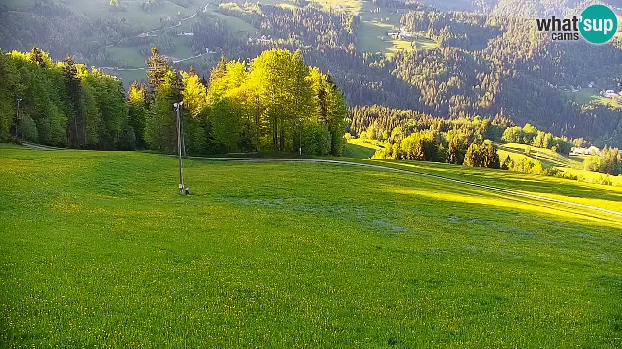 Skijalište Stari Vrh Web kamera uživo – Slovenija