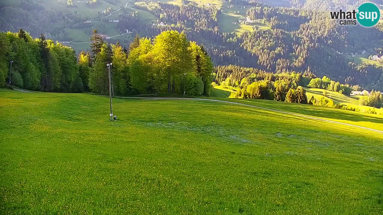 Stazione sciistica di Stari Vrh Webcam in diretta – Slovenia