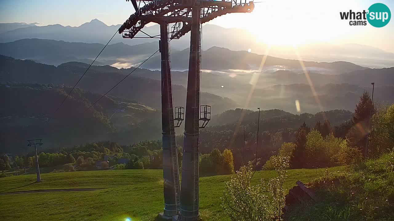 Stazione sciistica di Stari Vrh Webcam in diretta – Slovenia