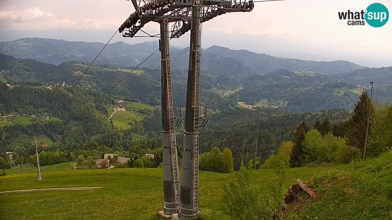 Stazione sciistica di Stari Vrh Webcam in diretta – Slovenia