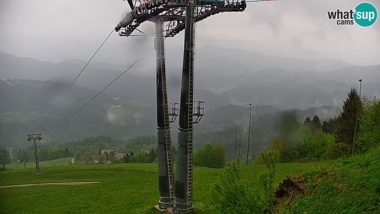 Skijalište Stari Vrh Web kamera uživo – Slovenija
