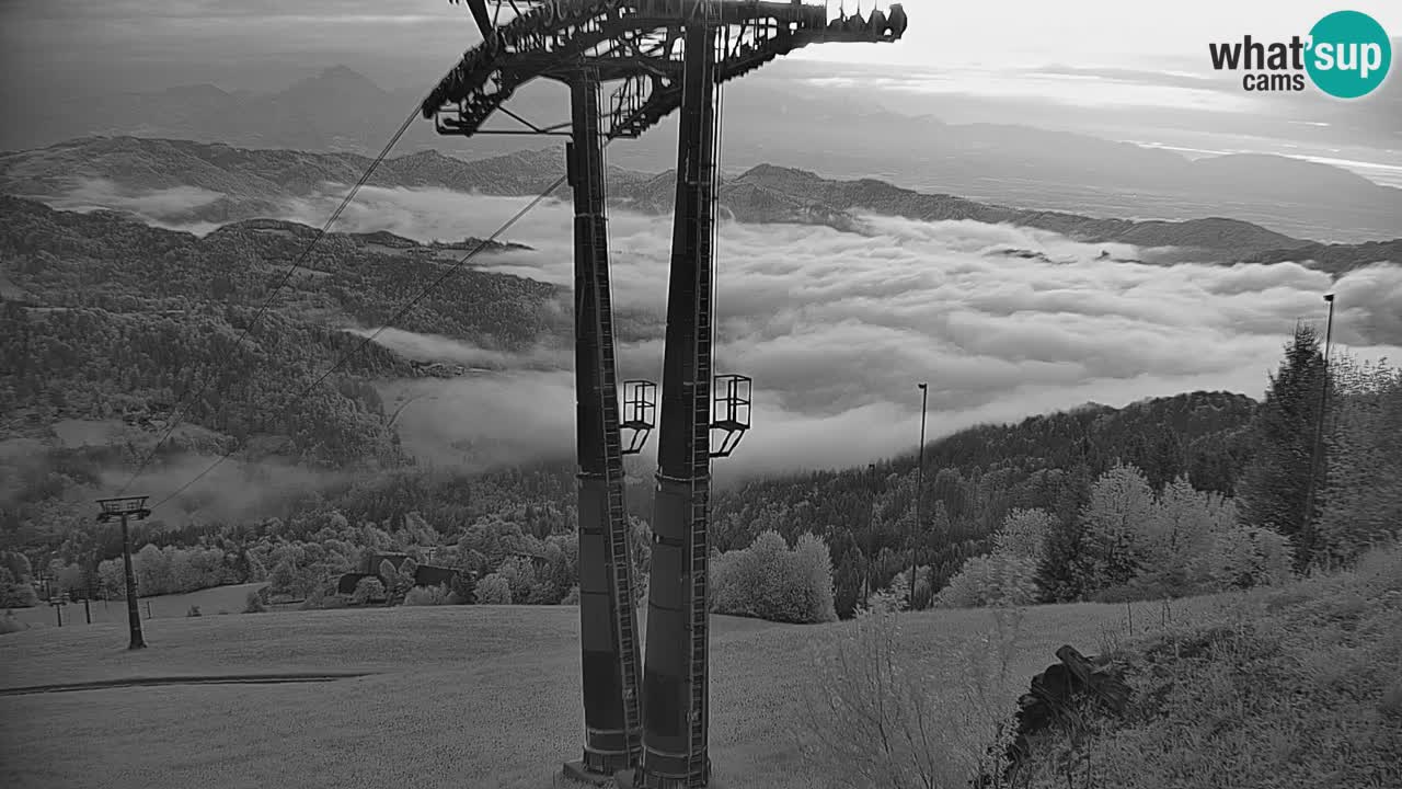 Webcam en direct de la station de ski de Stari Vrh – Slovénie