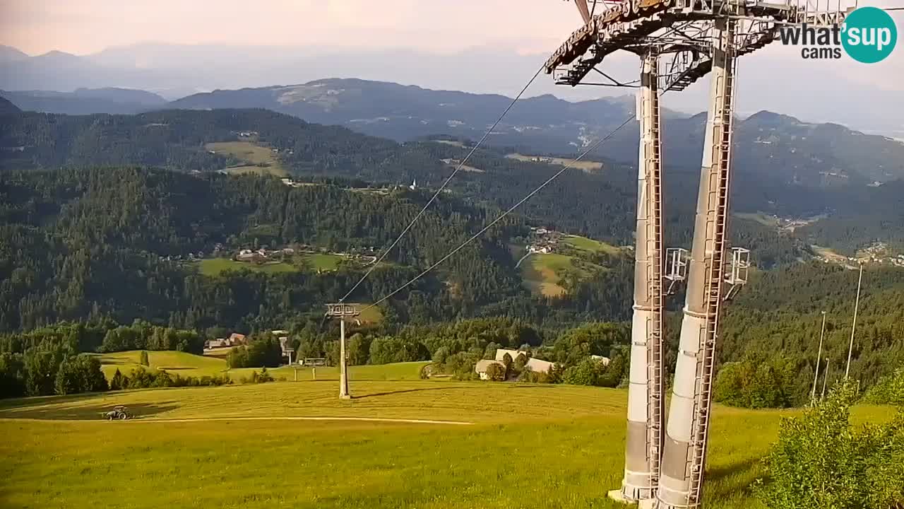 Skijalište Stari Vrh Web kamera uživo – Slovenija