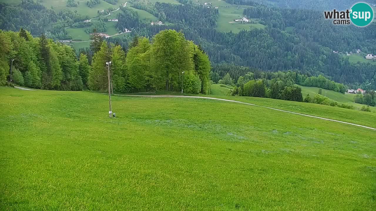 Skijalište Stari Vrh Web kamera uživo – Slovenija