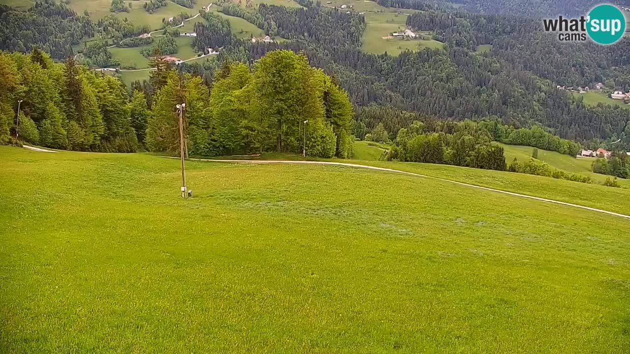 Skijalište Stari Vrh Web kamera uživo – Slovenija