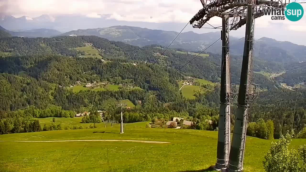 Stazione sciistica di Stari Vrh Webcam in diretta – Slovenia