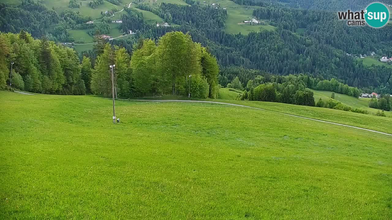 Skijalište Stari Vrh Web kamera uživo – Slovenija