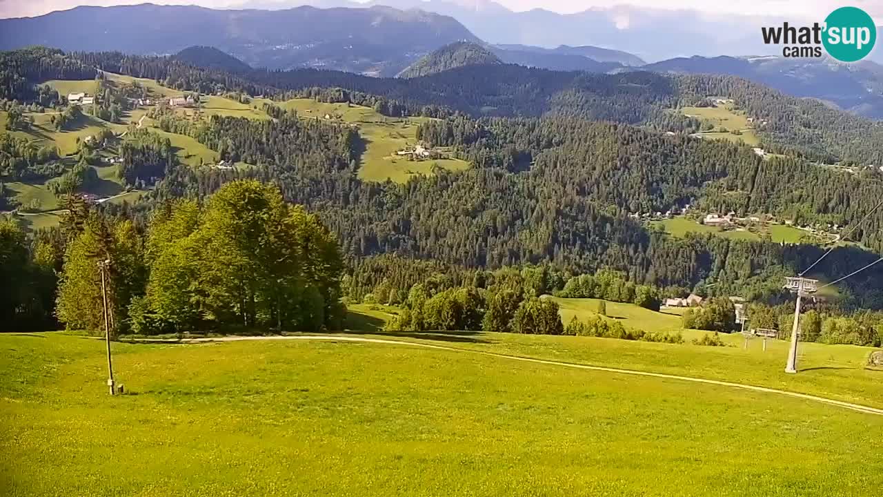 Skijalište Stari Vrh Web kamera uživo – Slovenija