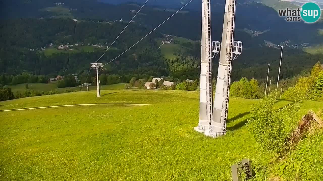 Skijalište Stari Vrh Web kamera uživo – Slovenija