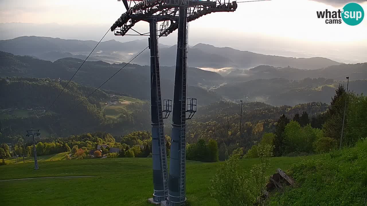 Skijalište Stari Vrh Web kamera uživo – Slovenija