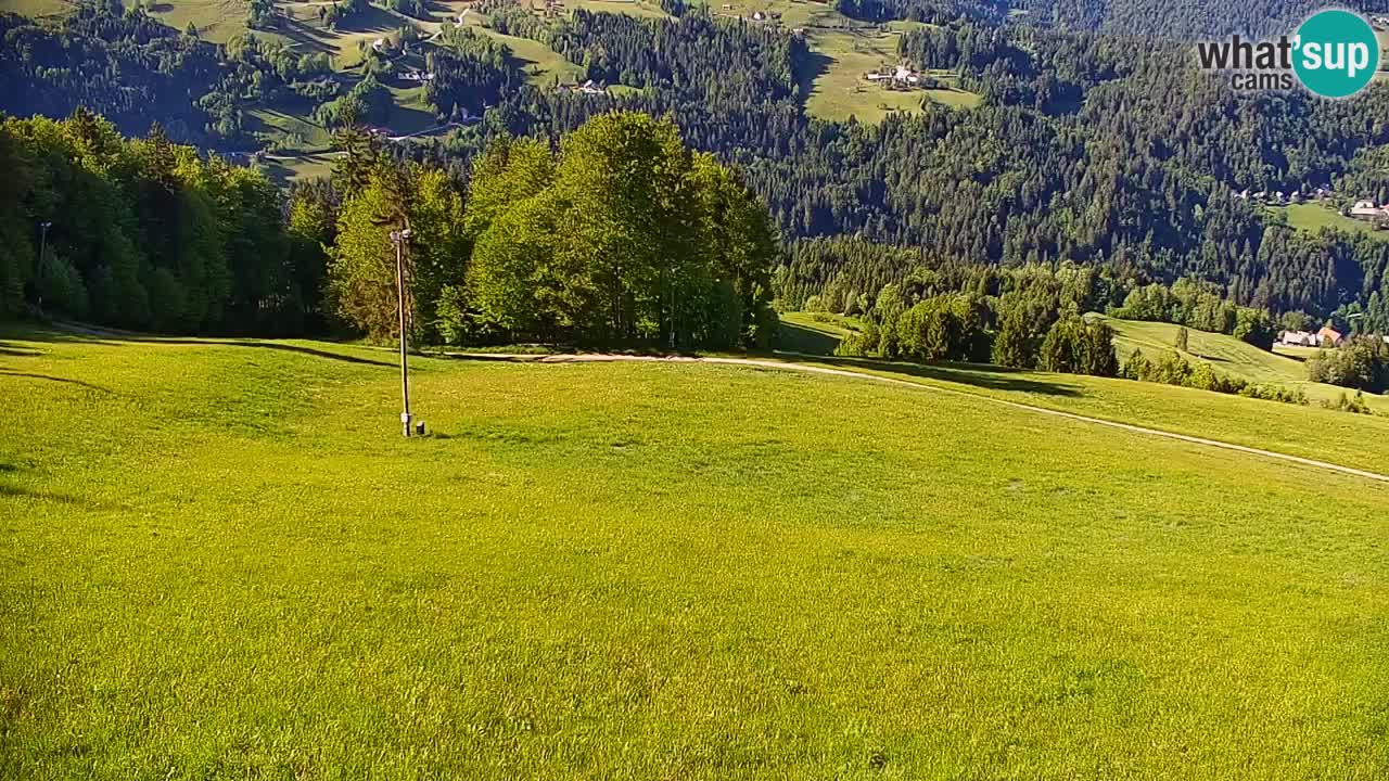 Stazione sciistica di Stari Vrh Webcam in diretta – Slovenia