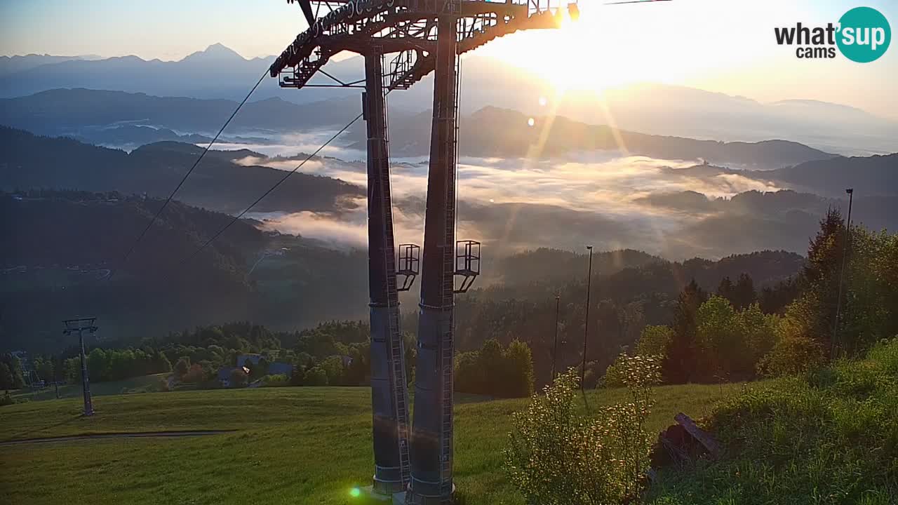Skijalište Stari Vrh Web kamera uživo – Slovenija