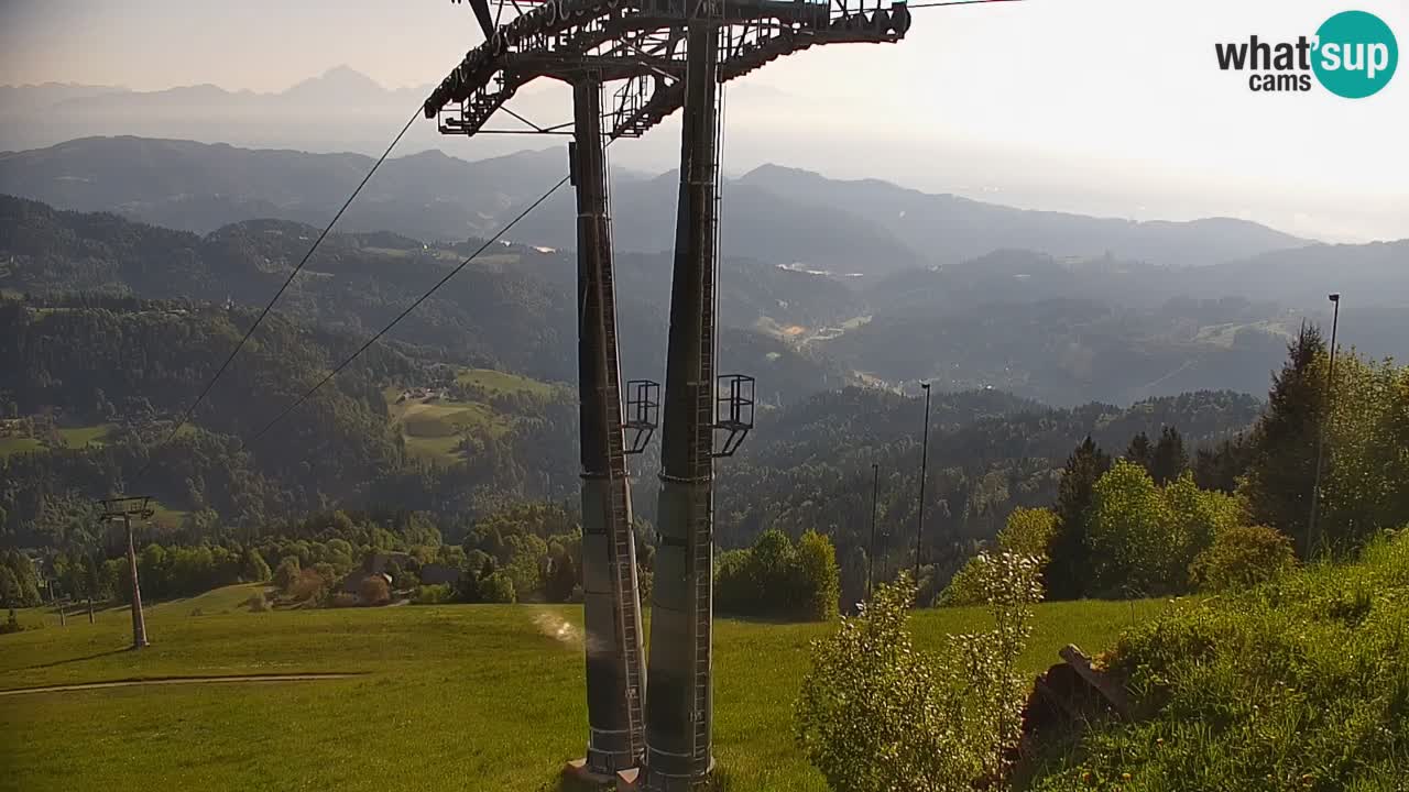 Skijalište Stari Vrh Web kamera uživo – Slovenija