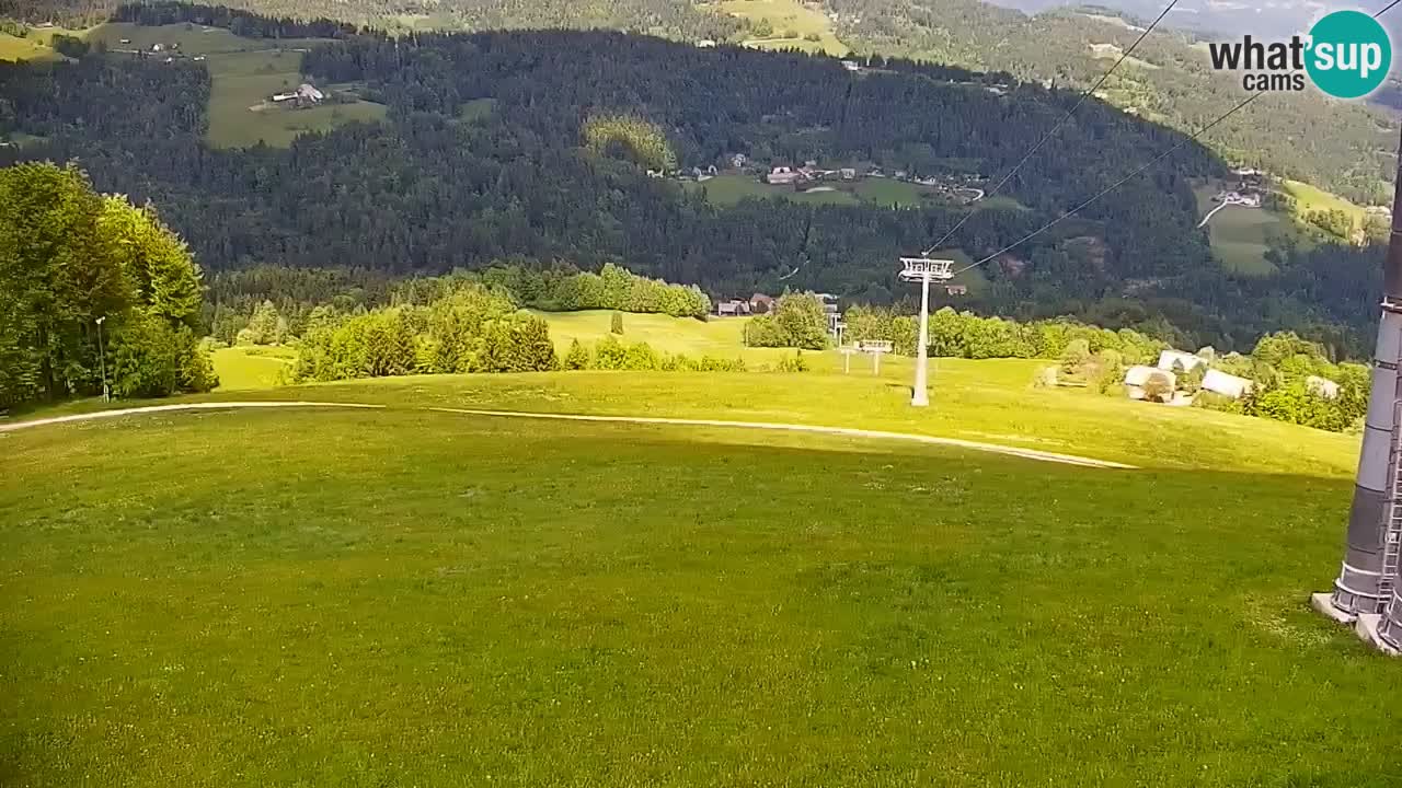 Skijalište Stari Vrh Web kamera uživo – Slovenija