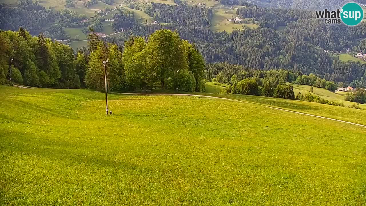 Stazione sciistica di Stari Vrh Webcam in diretta – Slovenia