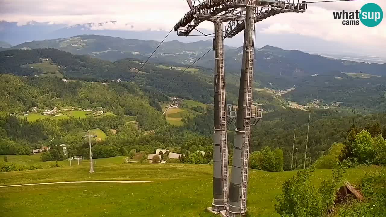 Skijalište Stari Vrh Web kamera uživo – Slovenija