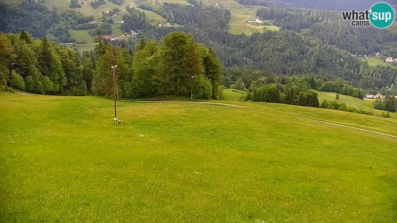 Stazione sciistica di Stari Vrh Webcam in diretta – Slovenia