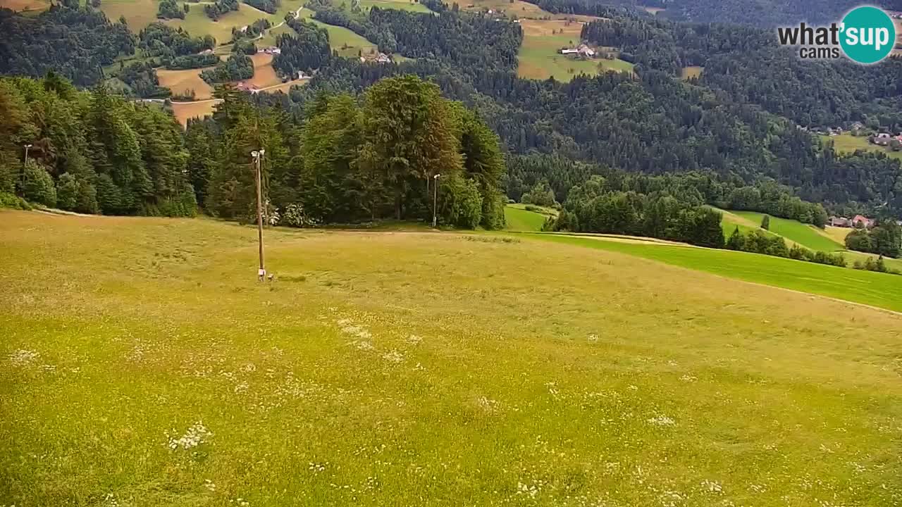 Skijalište Stari Vrh Web kamera uživo – Slovenija